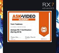 iZotope RX 7 Certified